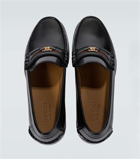 gucci interlocking loafer|interlocking g loafers.